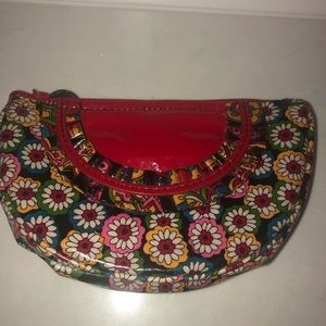 🌈RARE Vera Bradley Frill Pouch- Symphony in Hue🌈